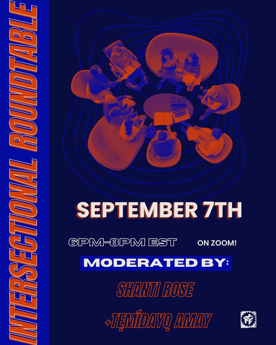 🌍🤝 Our first Intersectional Roundtable is here! Join us on September 7th at 6 PM EST on Zoom. Sign up today through the link in our bio! 🎭🗣️ #MTFRoundtables #IntersectionalRoundtable #WritersGroup #FeedbackSpace #MusicalTheatreDevelopmentSpace #GenerativeSpace #OnlineEvent