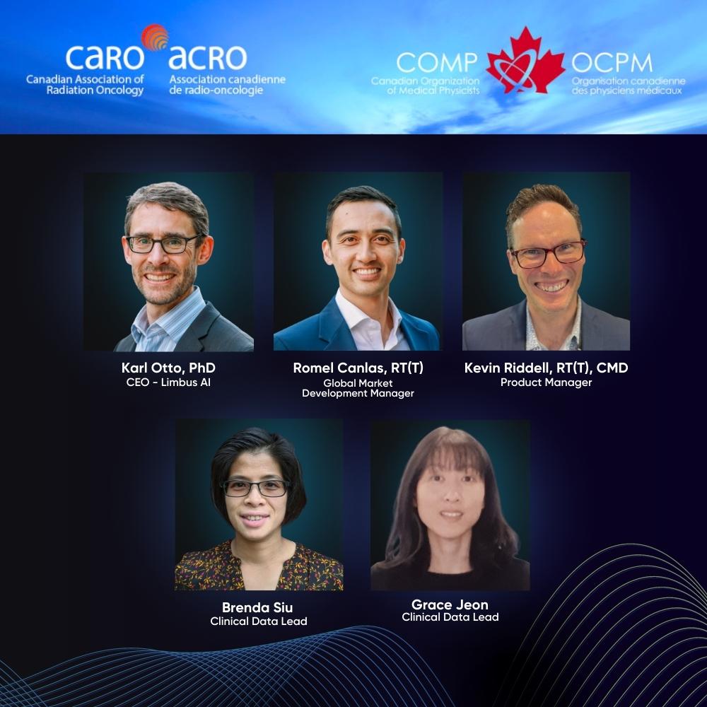 LimbusAI's tweet photo. Join us at #CAROCOMP2023, Sept 20-23 in Montreal! Meet the team behind #LimbusContour. Discover why we are the leading #autocontouring solution in Canada! ๐จ๐ฆ
๐ Book a Demo: https://t.co/YyMAGP1o4y
#radonc buff#radiationtherapy #medphys https://t.co/EKc6clUJMJ