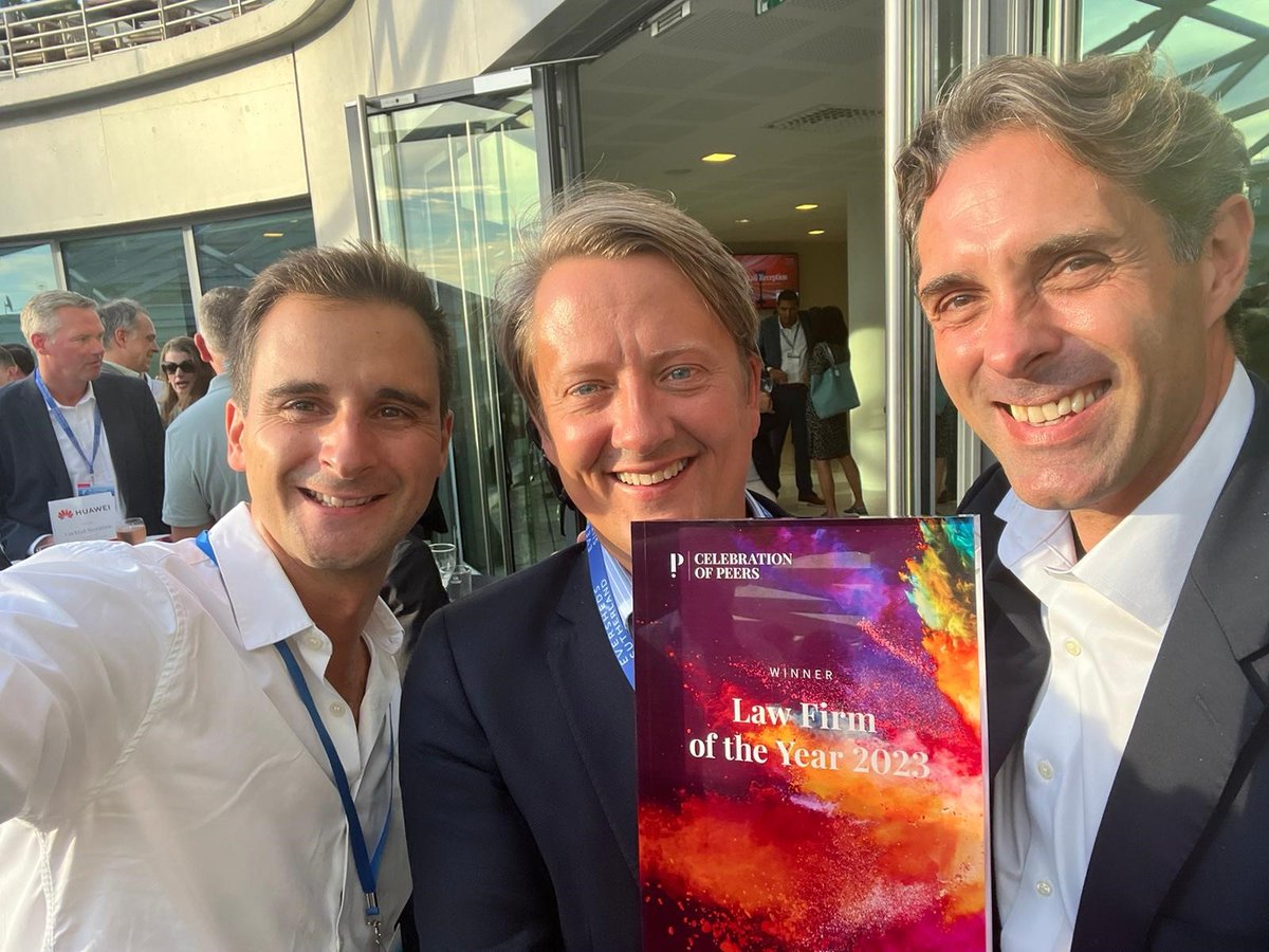 We are delighted to have been awarded ‘Law Firm of the Year 2023’ at the Celebration of Peers ceremony held in Antibes yesterday at the Global Platform 2023 Congress. A big congratulations go to our global Digital Infrastructure team! #TMT #PlatformGlobal2023 <a href="/PlatformMarkets/">Platform Markets Group</a>