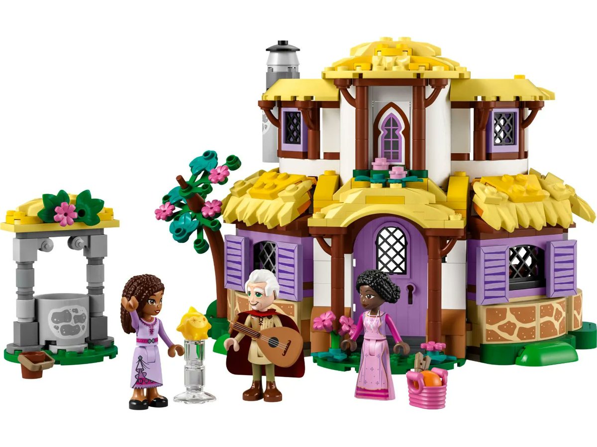 MarioPower_10's tweet photo. LEGO Disney Wish 43231 Asha's Cottage Revealed!

Prices: $49.99
Pieces: 509
Releases: October 1st

#Disney100    #DisneyWish #Legonews #Legoleaks https://t.co/Z53r45KgI2