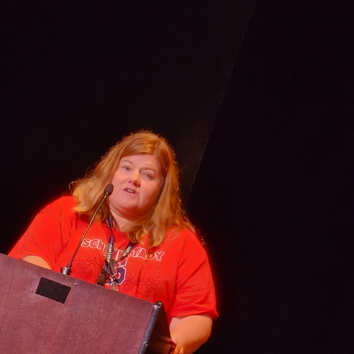 Colleen Keough - Representing Hamilton Huskies at Opening Day Celebrations!! <a href="/Hamilton_Howler/">Hamilton Elementary School</a>