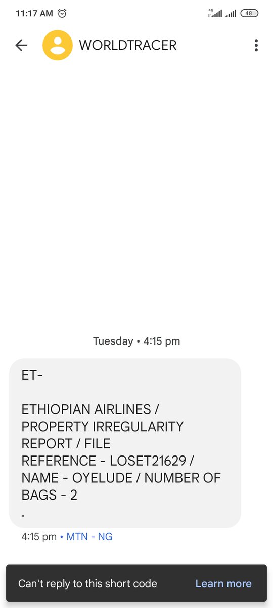 Toun Oyelude (@libryprof) on Twitter photo Do NOT fly Ethiopian Airlines
❌❌❌❌❌🚫🚫
<a href="/Ethiopian_KE/">Ethiopian Airlines</a> #BrusselsAirport
Ethiopian Airlines female staff at Brussels airport checked in my luggage on 28th August, 2023. 2 bags tagged & checked in not found. Produce my bags please. Do NOT fly Ethiopian Airlines
❌❌❌❌❌🚫🚫
<a href="/Ethiopian_KE/">Ethiopian Airlines</a> #BrusselsAirport
Ethiopian Airlines female staff at Brussels airport checked in my luggage on 28th August, 2023. 2 bags tagged & checked in not found. Produce my bags please.