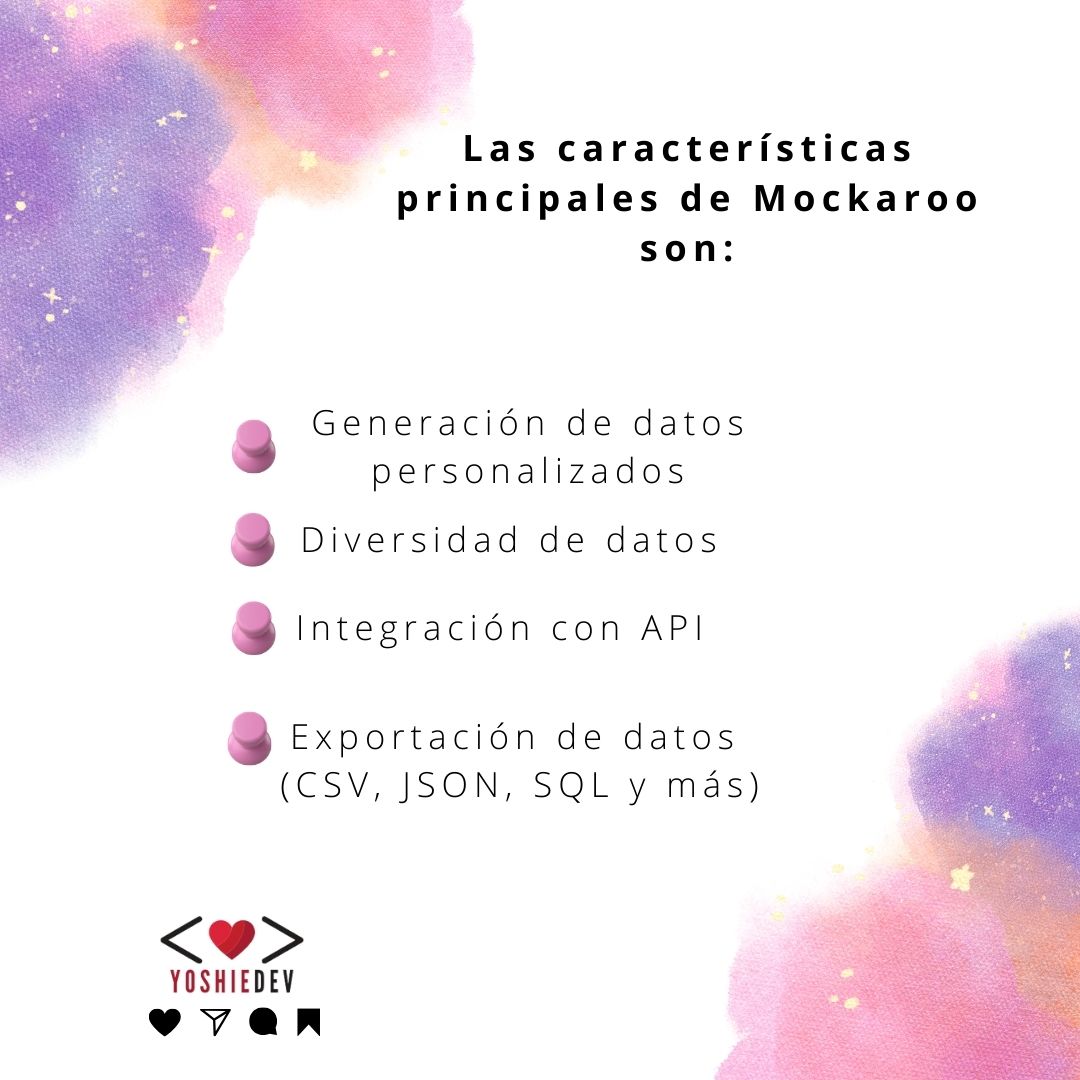 YoshieDev's tweet image. En el mundo del desarrollo de software y las pruebas, la calidad de los datos es esencial. 
Mockaroo puede crear datos ficticios que se ajusten perfectamente a tus necesidades de desarrollo y pruebas.
#DesarrolloDeSoftware #PruebasDeSoftware #Mockaroo #Productividad #qatesting