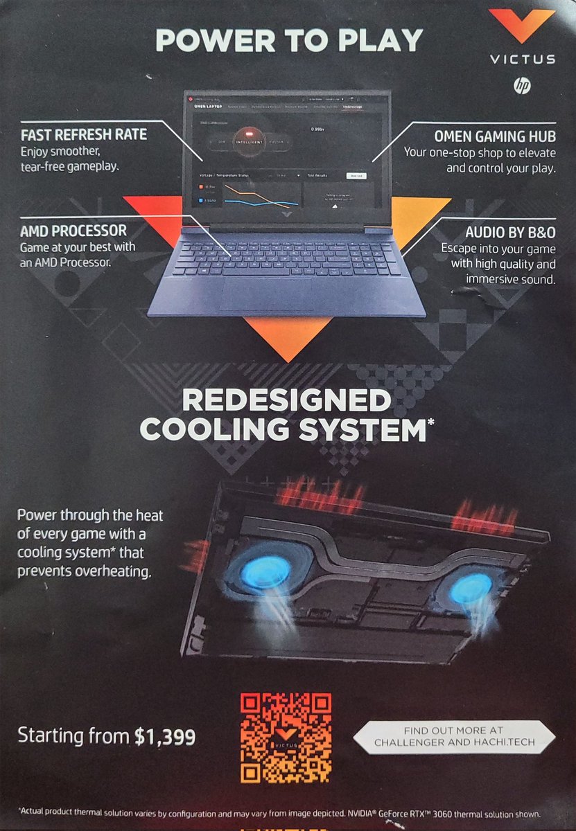 Aquis_GN's tweet image. HP Victus laptop, 2021.
#HPVictus #SmartphonePamphlets