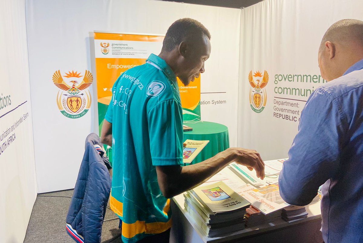 GovernmentZA's tweet image. .@SALGA_Gov National Assembly is in full swing in Kemptom Park, Johannesburg. The #NMA is tackling issues such as sustainable, responsive &amp;amp; people-centred local government. The #GCIS is in attendance engaging and distributing government products &amp;amp;information to all the delegates.