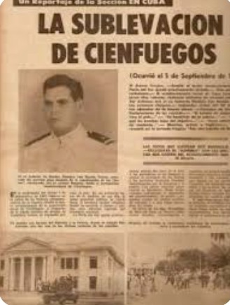 Hoy recordamos el levantamiento armado del  5 de septiembre de 1957 en Cienfuegos, protagonizado por militantes del movimiento 26 de julio, miembros de la marina de guerra y pueblo en general.
#CubaPorLaVida
<a href="/cubacooperaven/">Brigada Médica Cubana en Venezuela</a> 
<a href="/Cubacooperabol2/">Brigada Médica 🇨🇺 Bolívar🇻🇪</a> 
<a href="/AntJoseSucre2_1/">Sucre</a> 
<a href="/mildrey73251672/">mildrey</a>