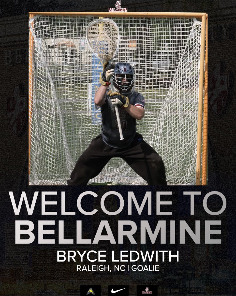 BellarmineLax's tweet photo. Wearing #35 this year for the Knights will be Bryce Ledwith from Raleigh, NC. Welcome Bryce! #SwordsUpBU

⚔️⚔️⚔️ https://t.co/IZBYCOAF8h