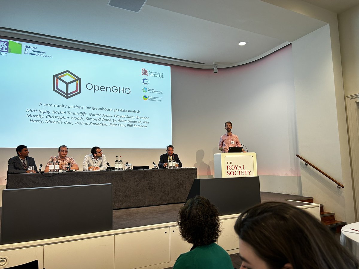 SPF Constructing a Digital Environment (@spfdigienv) on Twitter photo Prof Matt Rigby, University of Bristol presenting the ‘OpenGHG: A community platform for greenhouse gas data science’ demonstrator at ‘Digital – the key to unlocking Environmental Policy Challenges’ event. <a href="/SPFDigiEnv/">SPF Constructing a Digital Environment</a> <a href="/NERCscience/">Natural Environment Research Council</a> #DUEC <a href="/BristolUni/">University of Bristol</a> Prof Matt Rigby, University of Bristol presenting the ‘OpenGHG: A community platform for greenhouse gas data science’ demonstrator at ‘Digital – the key to unlocking Environmental Policy Challenges’ event. <a href="/SPFDigiEnv/">SPF Constructing a Digital Environment</a> <a href="/NERCscience/">Natural Environment Research Council</a> #DUEC <a href="/BristolUni/">University of Bristol</a>