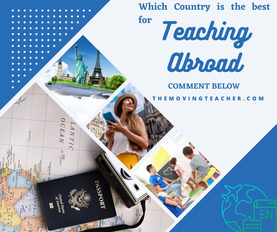 Share your pros and cons of places to teach abroad 🥳 For opportunities, themovingteacher.com/international-… #TEFL #teachabroad #livingabroad #education #teacher
