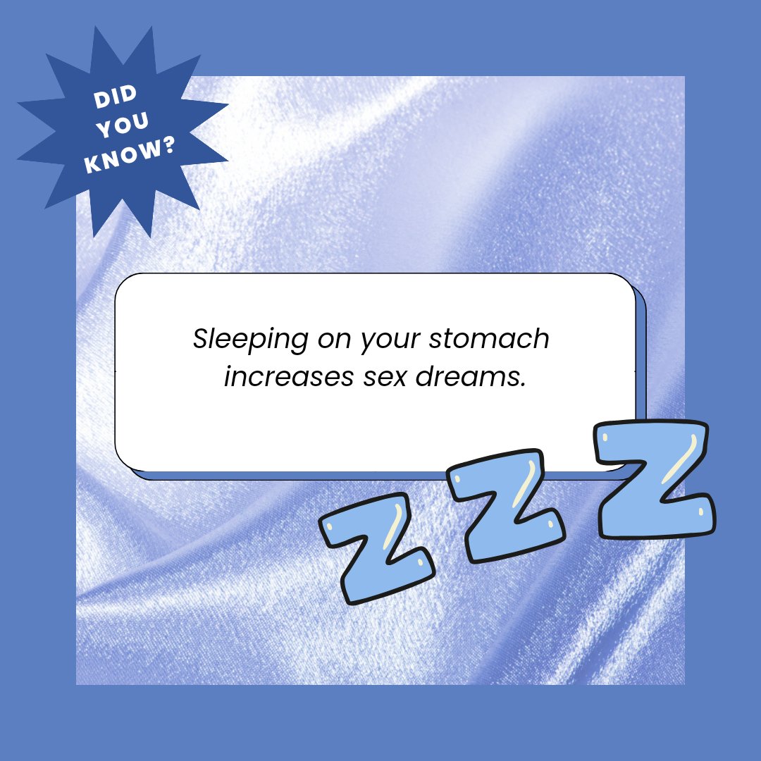 #Funfact 🤓: At Hong Kong's Shue Yan Univ., 670 folks were asked about dreams & sleep positions. Stomach sleepers are more likely to have sex dreams 🛌💭. Night 🌙✨ #Ifonlybedshadafacehole #researchersrock #GETSOME_podcast #MichelleFischler