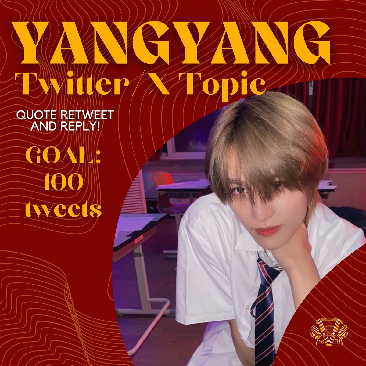 Help us get Twitter topic for YANGYANG!

Please retweet, quote or reply with:

Hello <a href="/X/">X</a> and <a href="/Support/">Support</a>!
We would like to request Twitter topic for YANGYANG of WayV and NCT for his name under:

[Music > Kpop Category > Kpop musician]

Thank you!

#YANGYANG #刘扬扬 #양양