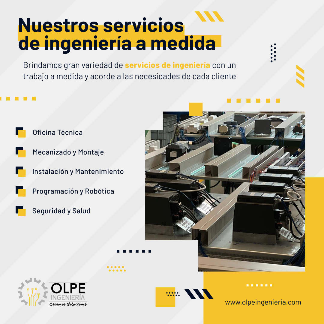 Olpe_Ingenieria's tweet photo. 👉 Desde nuestros comienzos, en 𝑶𝒍𝒑𝒆 𝑰𝒏𝒈𝒆𝒏𝒊𝒆𝒓𝒊́𝒂 nos hemos implicado de manera integral en todos y cada uno de los proyectos que hemos llevado a cabo para multitud de clientes de diversos sectores. https://t.co/NG1EZlrj9n