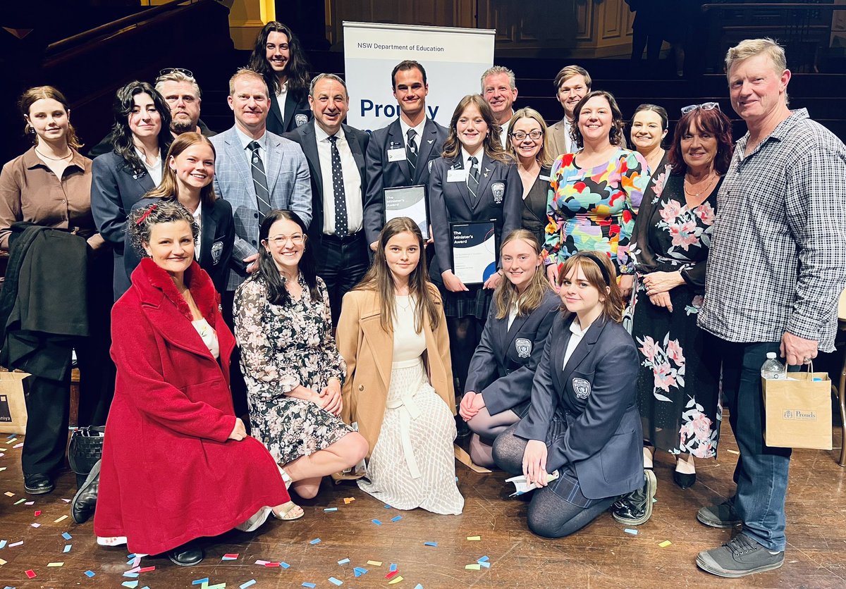 || WESTY MAGIC 💙 ||
Captains Ash and Ryan represented our community with pride, passion and conviction, delivering the student speech, at tonight’s Minister’s and Secretary’s Awards in Sydney. #ProudlyPublic <a href="/Krystal_Bevin/">Krystal Bevin</a> <a href="/dizdarm/">Murat Dizdar</a> <a href="/pruecar/">Prue Car MP</a> <a href="/mccallumtp/">Tim McCallum</a>