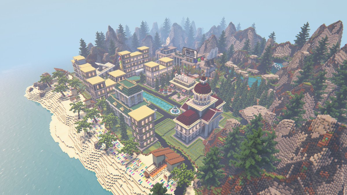 BuildRoomTeam's tweet image. 🏘️ Explore the beauty of our latest Minecraft town build! 🌆

⛏️ Looking to add a touch of grandeur to your server? Our team crafts bespoke towns that'll leave your players in awe.

📩 DM us to discuss your dream build! Let's create something extraordinary together #ServerBuilds