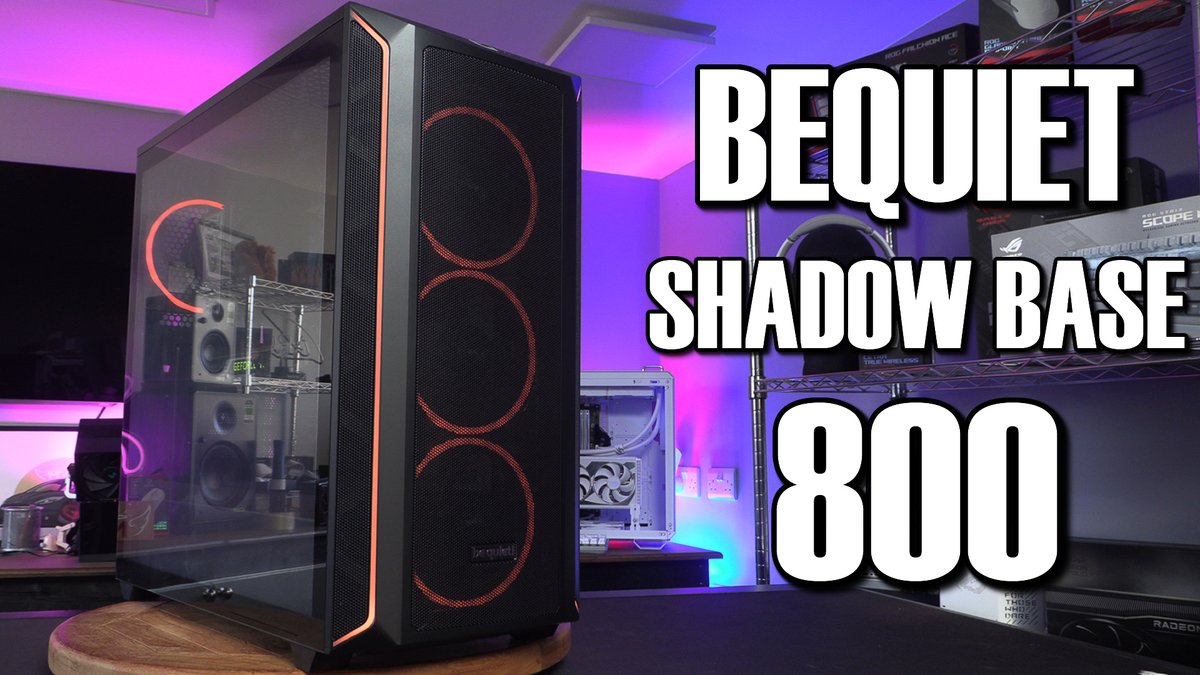 be quiet's Shadow Base 800 PC case range is now available, and we have a review for the case's FX flavour. Here's our review of the Shadow Base 800 FX, a great case for big hardware. @bequietofficial overclock3d.net/reviews/cases_…
