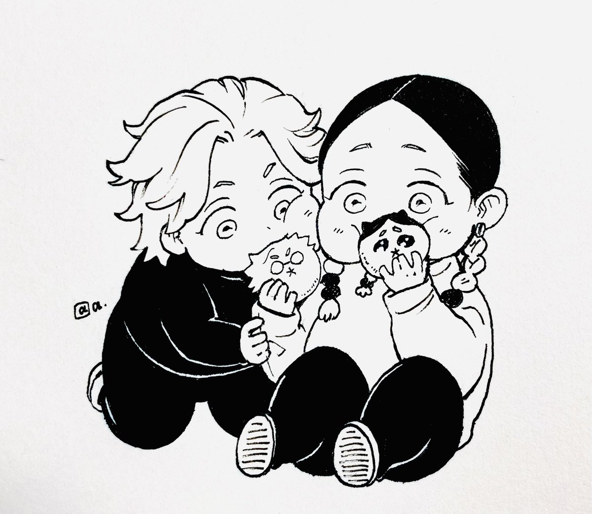 昔描いた灰谷きゅんっふわふわパン! 