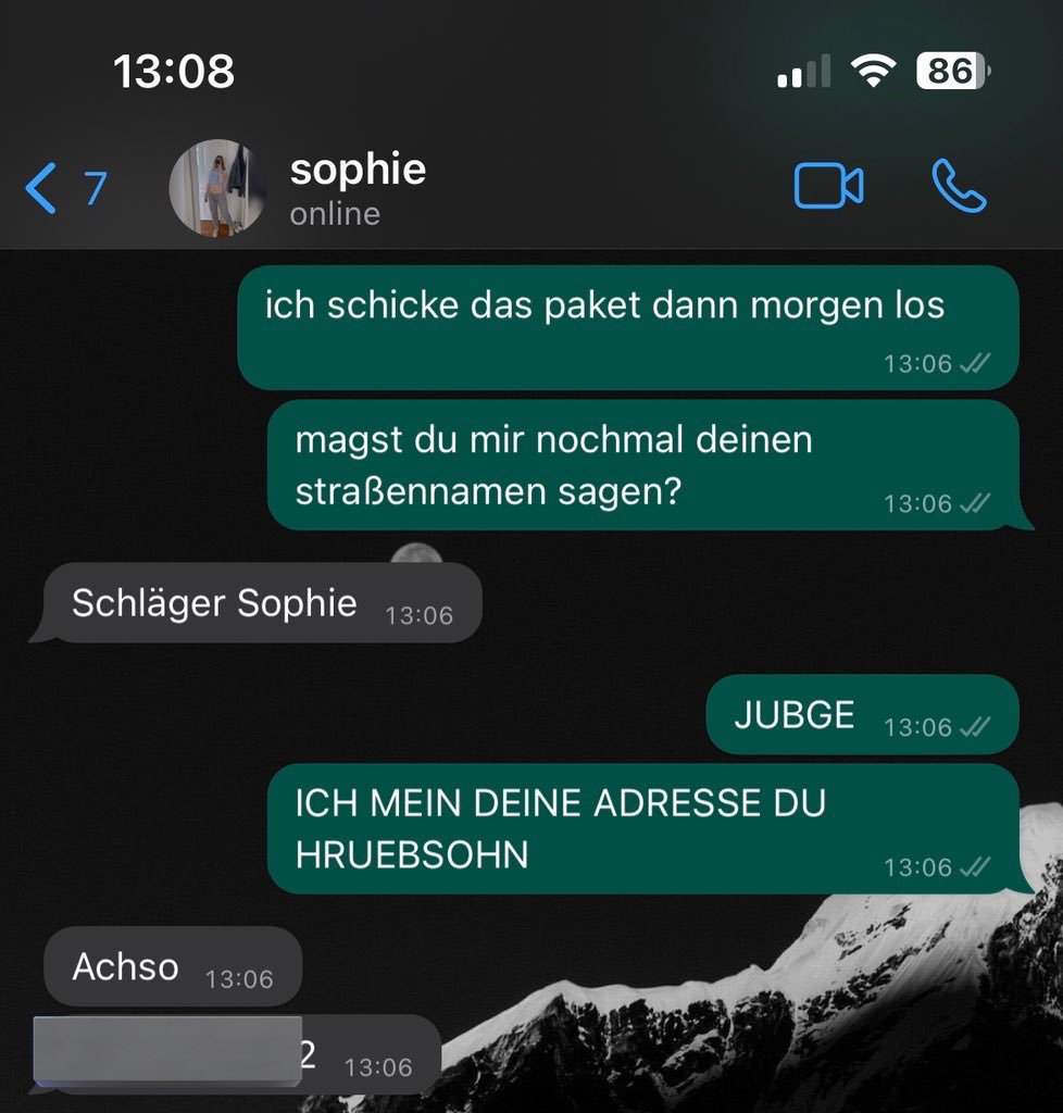 diese frau macht mich fertig…