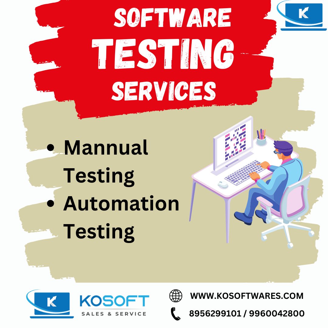 Software Testing Services 
#softwaredevelopment #softwaretesting #softwaretester #itservices #itservicesprovider