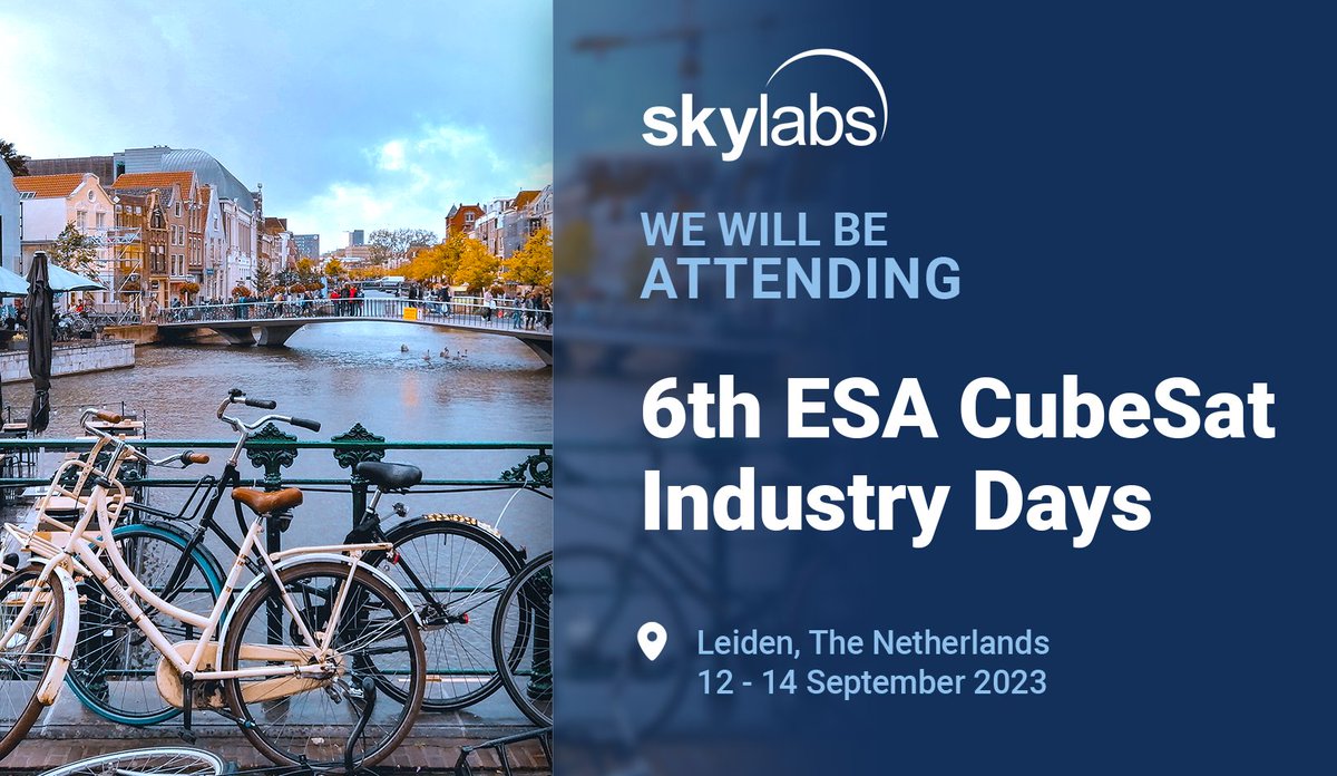 6th ESA CubeSat Industry Days event starts in one week! 🥳 You can find #SkyLabs representatives, including our CEO Tomaž Rotovnik, at 👉 Stand 03!
See you in Leiden! 🚀🇳🇱 #CubeSatIndustryDays #ESA #ESA6Cubesat #CubeSat #SpaceInnovation #FutureOfSpace #SpaceTechnology