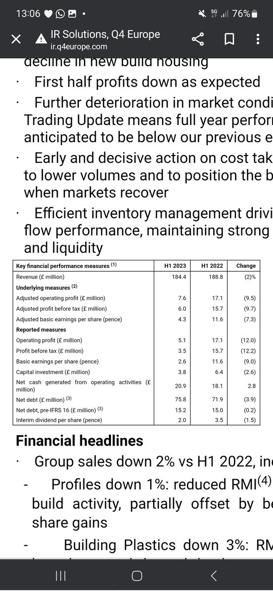 'Chart crime' or better 'Table crime' Eurocell Plc edition...