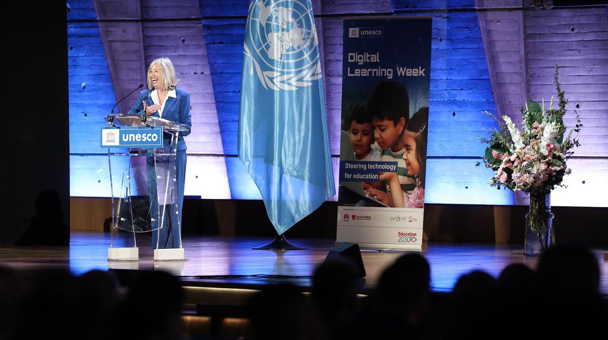 SteGiannini's tweet photo. Generative #AI poses questions for #education. Today, we're moving fast, without a compass nor a clear sense of direction. In this moment of uncertainty, @UNESCO is working with countries &amp; partners to navigate these changes in an ethical manner. #TechOnOurTerms #DigitalLearning https://t.co/xsT7zgpKDZ