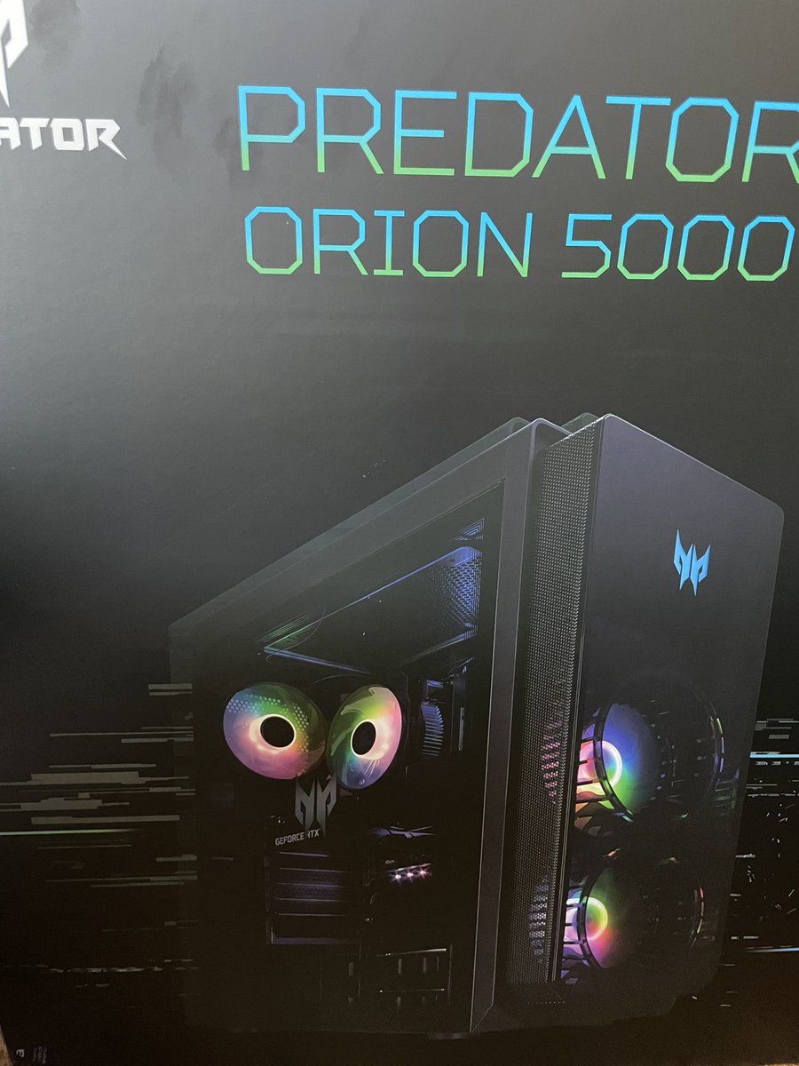 caitsith_game's tweet photo. 日本AcerさんのPredatorさんに選んで頂いたPC「ORION5000」が本日到着しました(´･ω･`*)心からありがとうございます。
これからもたくさんよろしくお願いしますくま！◝( ິ•ᆺ⃘• )ິ◜

 #日本Acer 
 #Predator 
 #PredatorBear https://t.co/xliZrjlObE