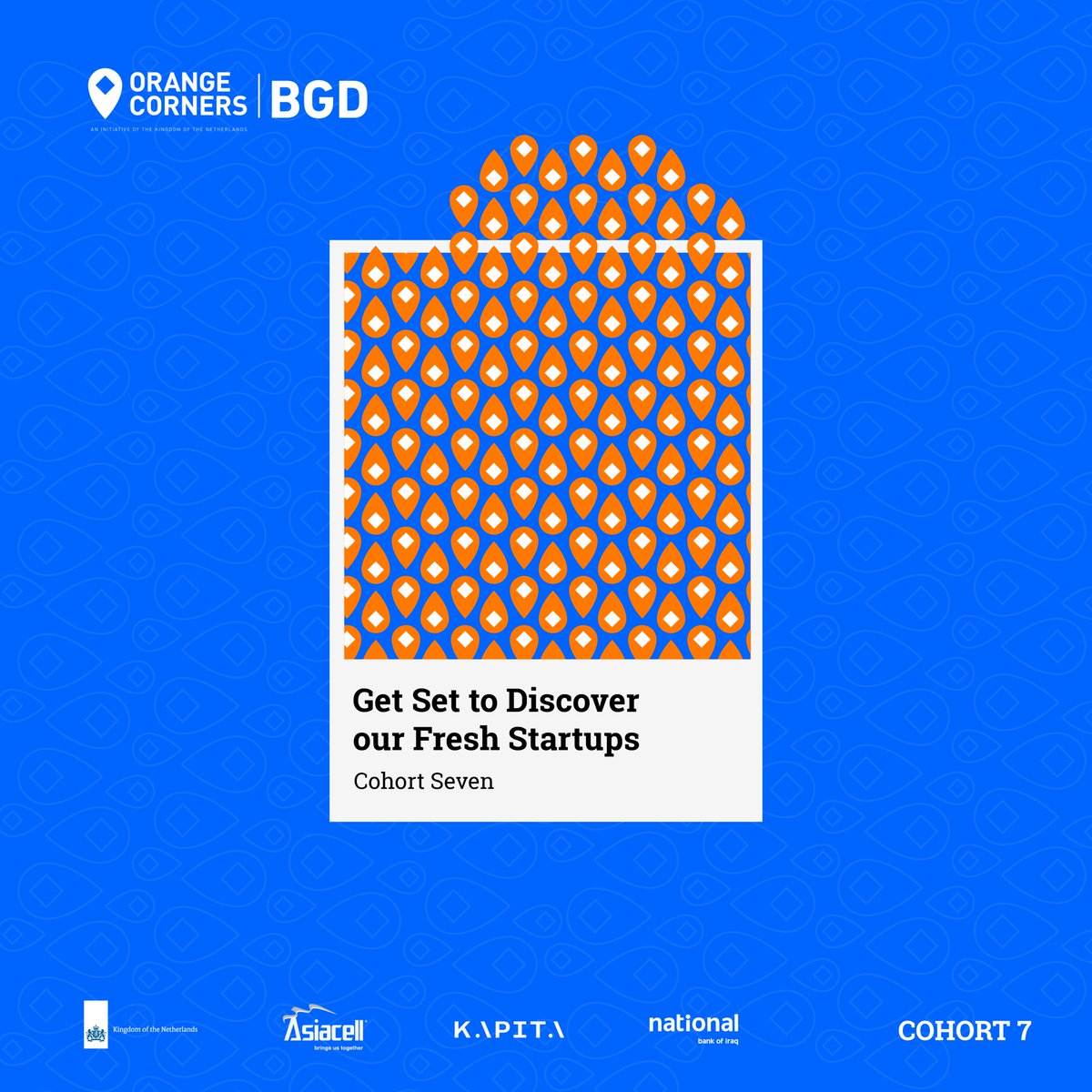 OCBaghdad's tweet photo. Earlier this month, we welcomed 20 new startups into our midst as part of the seventh cohort. These startups will be nurtured over the next six months, preparing them to make a lasting mark in the dynamic Iraqi market and cater to the needs of the local consumers. https://t.co/1JgKgkgp3C