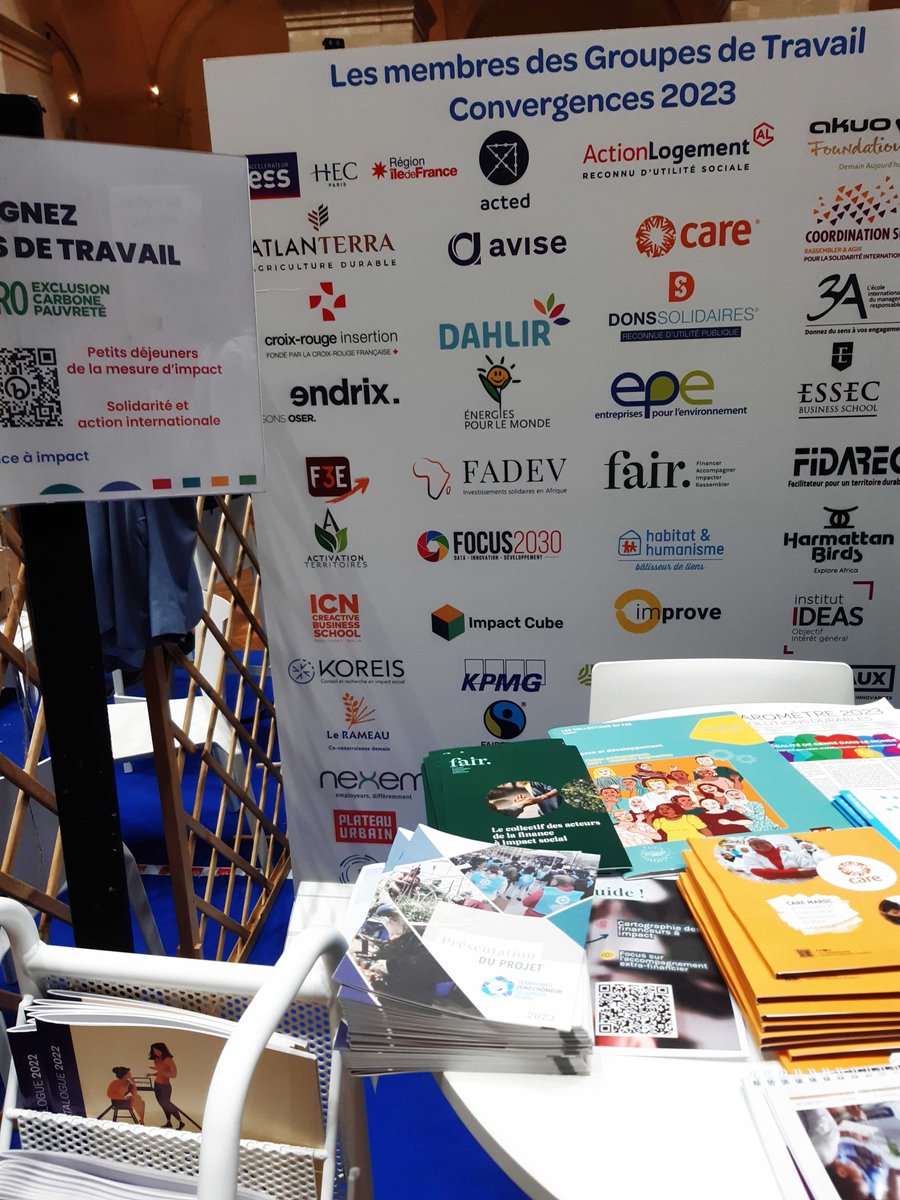 "Développer une approche globale de sa mesure d’impact : comment intégrer les dimensions émergentes ?" c'est la table ronde qui débute maintenant et à laquelle #TZCLD participe, avec @AntoninGregorio et <a href="/BazurtoVictoria/">Victoria Bazurto</a> , au forum mondial #3ZERO organisé par <a href="/ConvergencesORG/">Convergences</a> 🤩