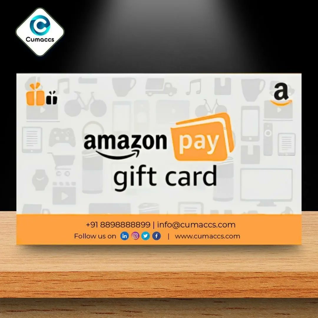 cumaccs's tweet image. Experience the Ultimate Convenience and Rewards of Amazon Pay - Ideal for Corporate Gifting!

For corporate orders:
Mail us at info@cumaces.com

#giftingsolutions #employeebenefits #amazon #amazonindia #adminmanager #diwaligifting #festivegifting #brandvouchers