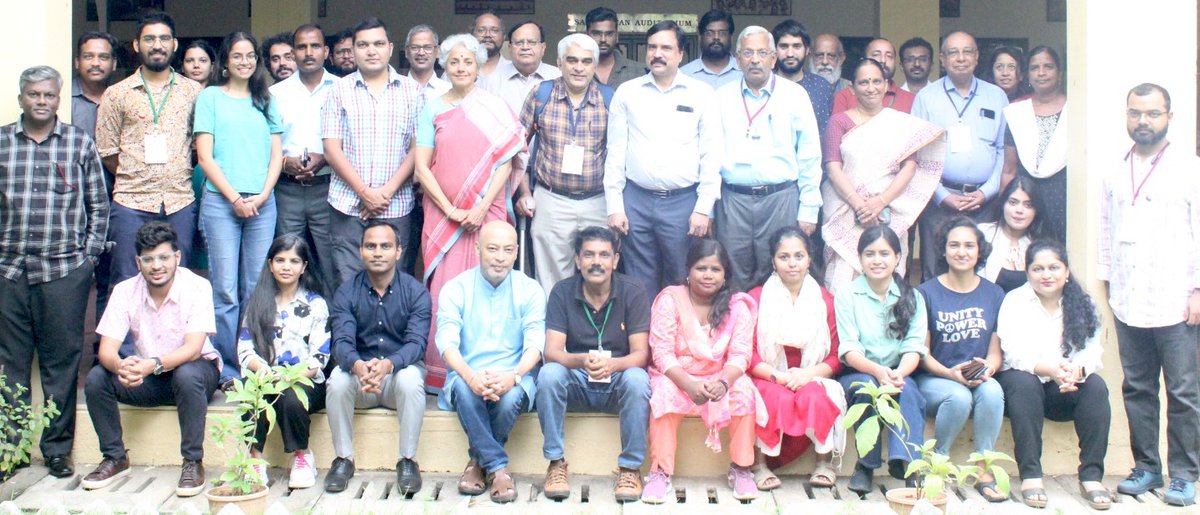 mssrf's tweet photo. The two-day national-level @mssrf media dialogue on climate change 'Towards COP28: Equity, Science &amp; Policy' comes to an end

Great participation from experts &amp; journalists‼️

@doctorsoumya @HariharanGN @tjayaraman @TWN_GLOBAL @ClimateTrendsIN @IPCC_CH @moefcc @UNFCCC @NIAS_India https://t.co/1n8axo0K5G