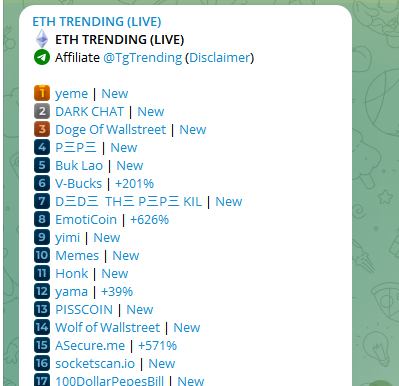 YemeInu's tweet photo. #1 ETH TRENDING NOW. 

TIME TO THE MOON https://t.co/SW2IDLWPq0