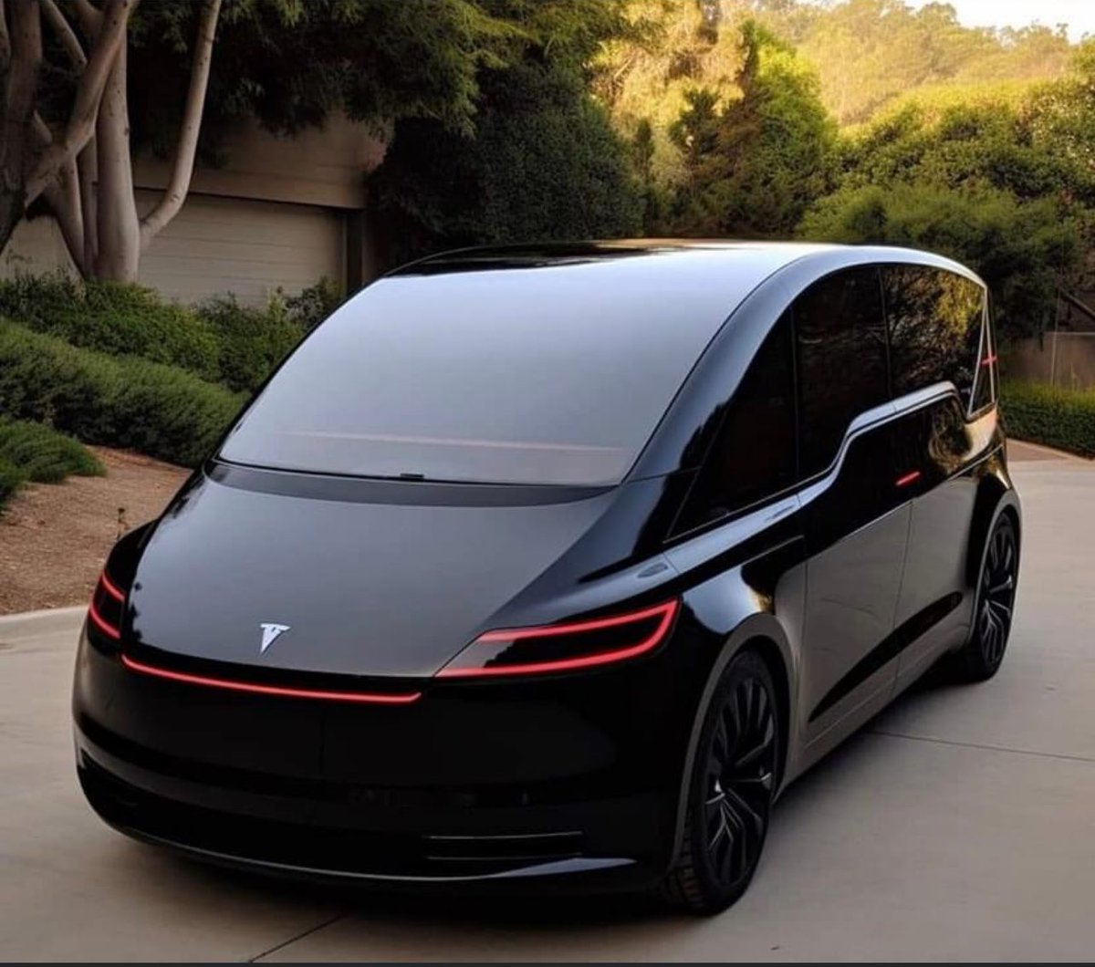 A minivan would be a game changer. Would love to see this. $tsla