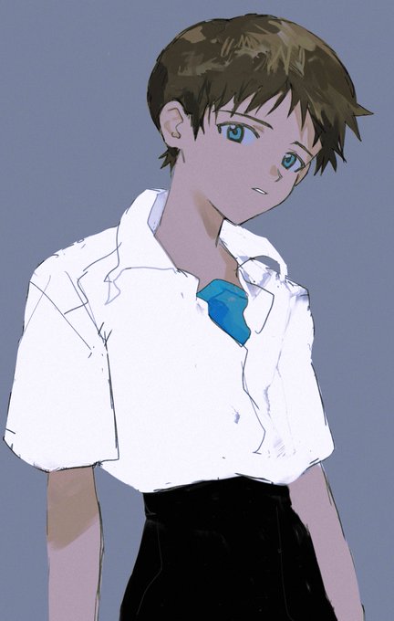 「碇シンジ(エヴァンゲリオン) 青い眼」の画像/イラスト/ファンアート(新着)