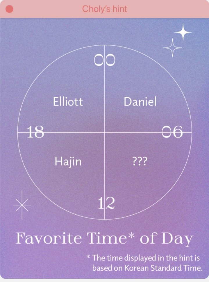 annathenaa's tweet image. gue masih gpaham sama ini, jam waktu nya tuh gimana sh mksd nya??😖
#picka