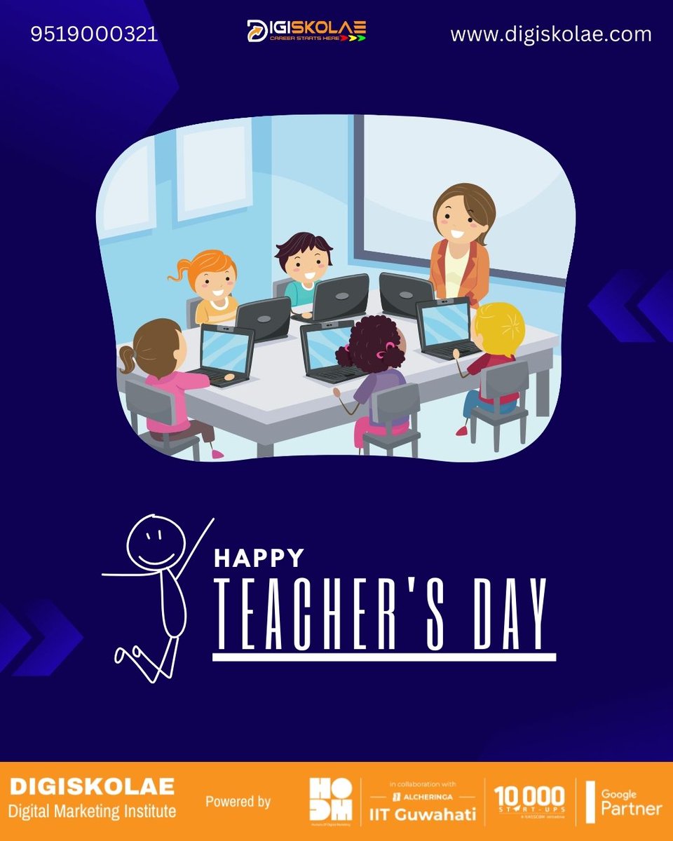 digiskolae's tweet photo. Warm wishes to all the fantastic teachers and the entire Digiskolae community on this Teachers' Day. Your unwavering support and commitment to our learning journey are truly appreciated. Thank you for making education enjoyable!
𝗛𝗮𝗽𝗽𝘆 𝗧𝗲𝗮𝗰𝗵𝗲𝗿'𝘀 𝗗𝗮𝘆!
#TeachersDay https://t.co/zakg6C6yo9