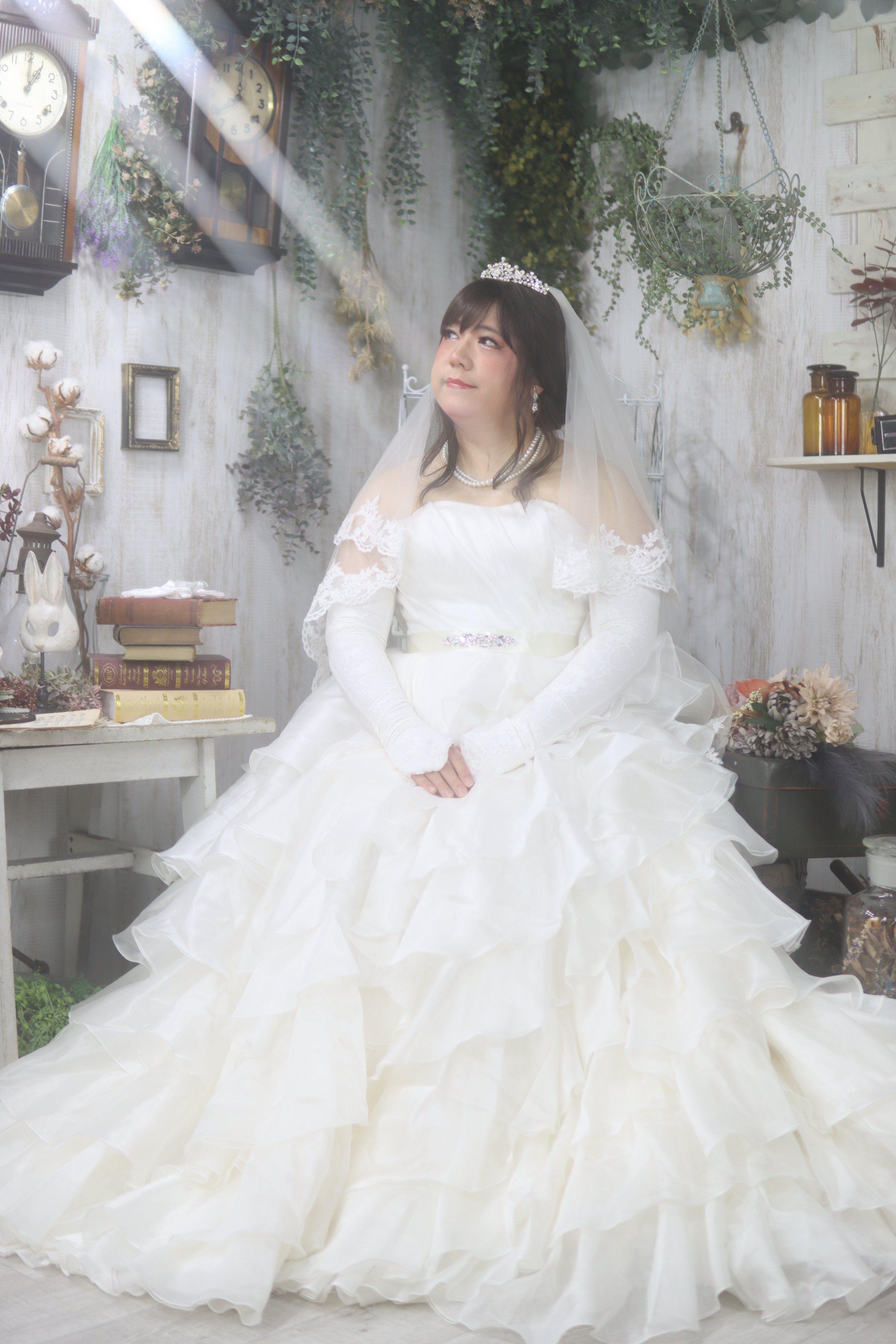 ドレス女装 