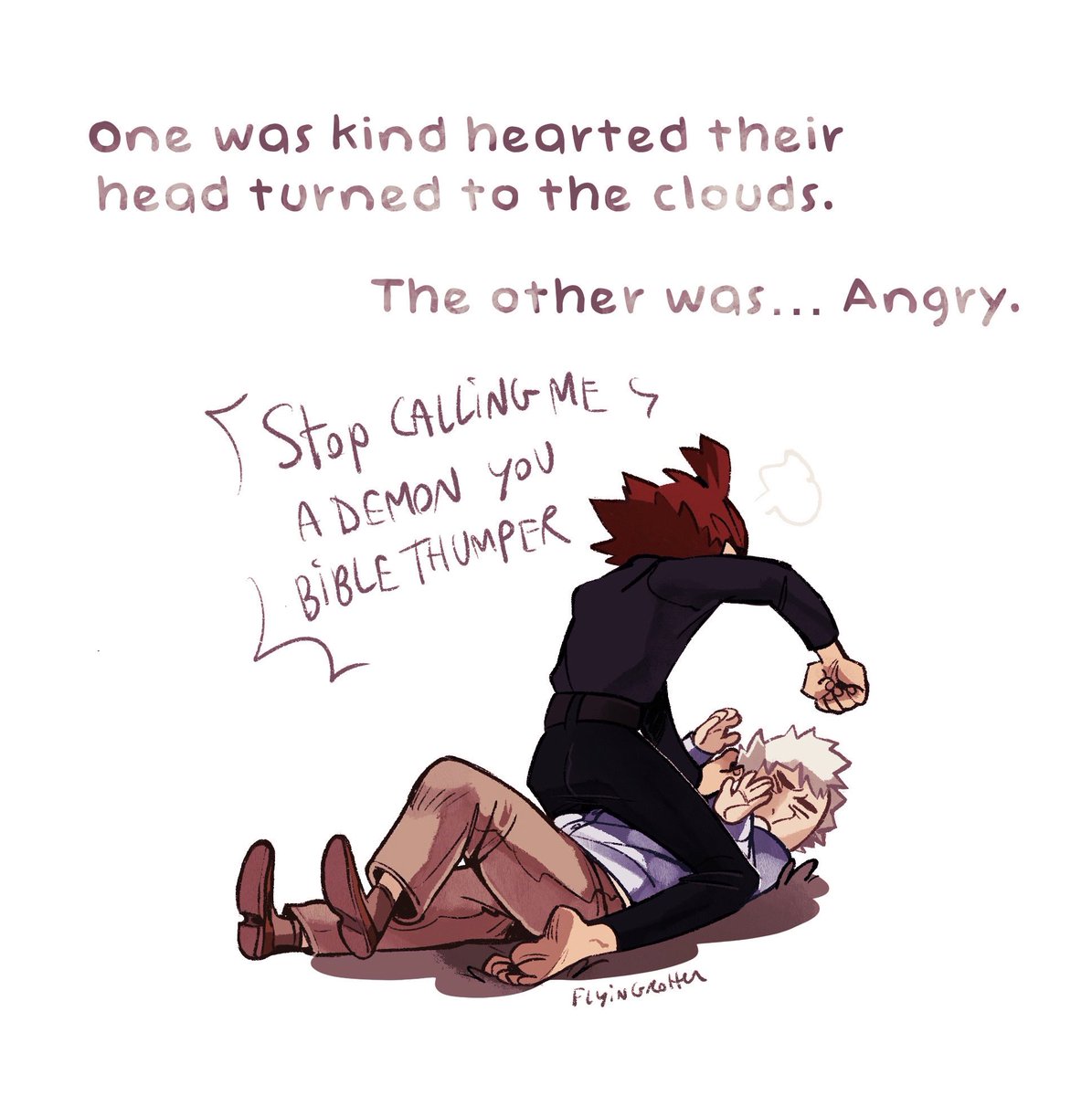 「Happy back-to-school month everyone with」|☁️FlyingRotten☁️のイラスト