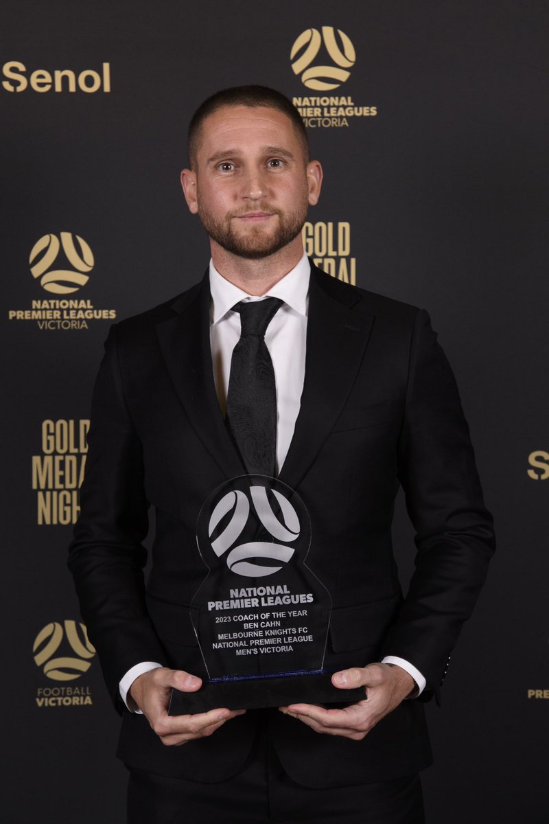 Melbourne Knights FC (@melbknights) on Twitter photo Congratulations to Head Coach Ben Cahn on being awarded <a href="/footballvic/">Football Victoria</a> NPL Coach of the Year in our 70th Anniversary year!
Kapa do poda ππ»
#MCMLIII #70years #mkfc #gmn23 Congratulations to Head Coach Ben Cahn on being awarded <a href="/footballvic/">Football Victoria</a> NPL Coach of the Year in our 70th Anniversary year!
Kapa do poda ππ»
#MCMLIII #70years #mkfc #gmn23