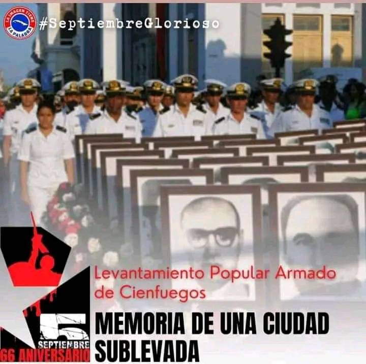 #CubaViveEnSuHistoria|🇨🇺

📆#5Sep de 1957.

Alzamiento armado en Cienfuegos, protagonizado por jóvenes revolucionarios y marinos.

📷 <a href="/imagen_palabra/">La Imagen Tiene la Palabra</a> 

#Redbeldes