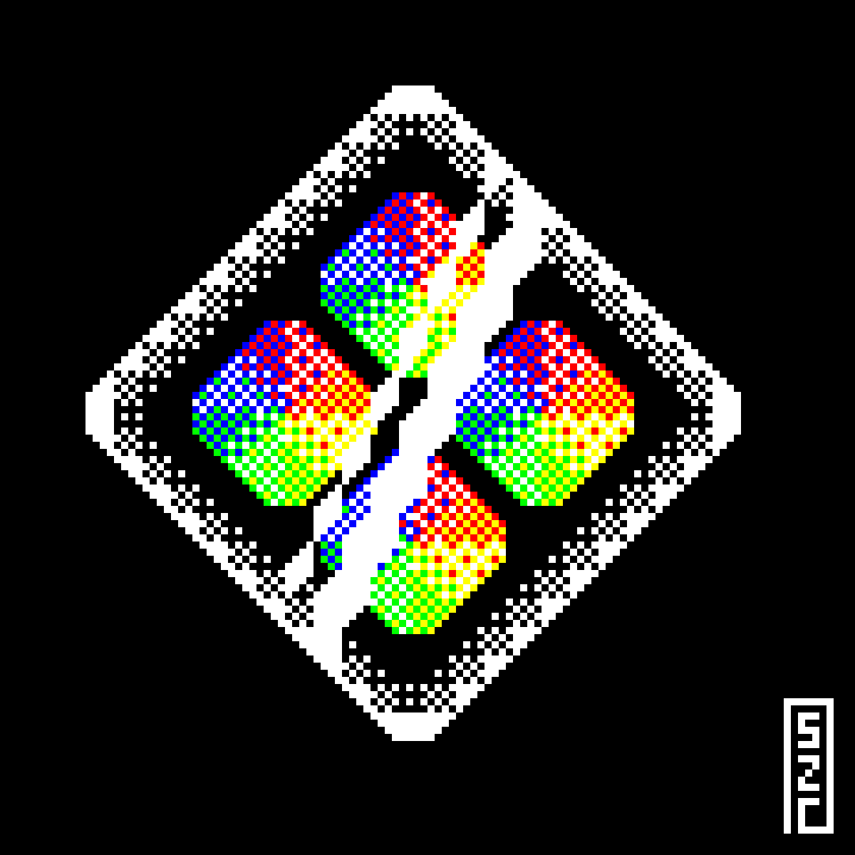 Five-Dimensional Optical Recording #pixelart #seizachan