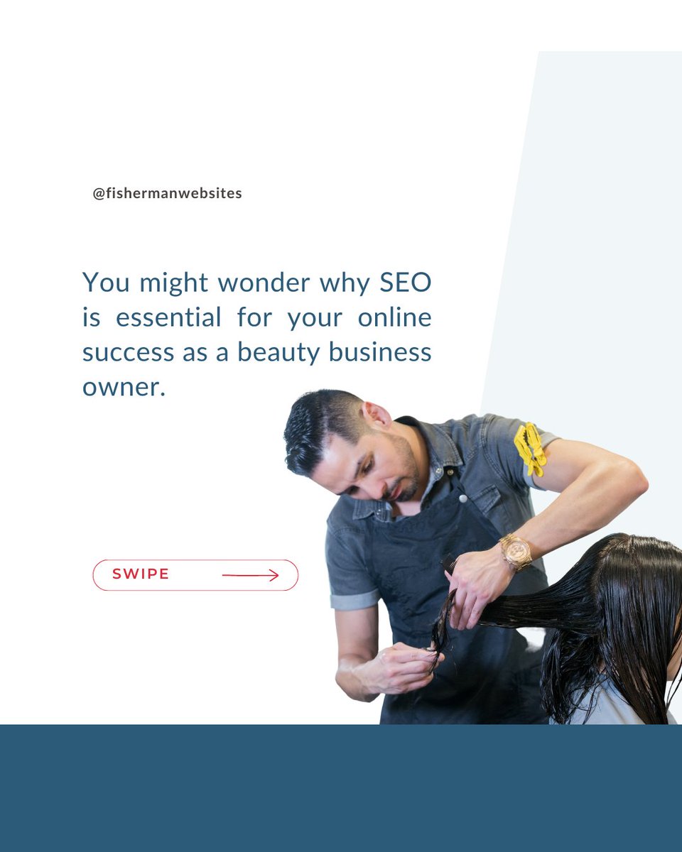 FishermanWeb's tweet photo. Want to boost your online presence? ✨SEO✨ is the answer! Optimize your website with keywords and descriptions to rank higher on search engine result pages and attract more customers.

Here are 3 easy ways to get started⬇️

#SEOforbeautybusinesses #smallbusinesswebsite https://t.co/1o9NsmdbUj