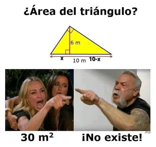 SeroujGhazarian's tweet photo. @Vicente15477281 Suppose it exists.
36+x²+36+100-20x+x²=100
2x²-20x+72=0
x²-10x+36=0
Δ'=25-36=-11<0
So, such a triangle doesn't exist because if it did, the hypothenuse would have been cut into sides of non-real complex length, which is impossible https://t.co/gGwmDa9PRe
