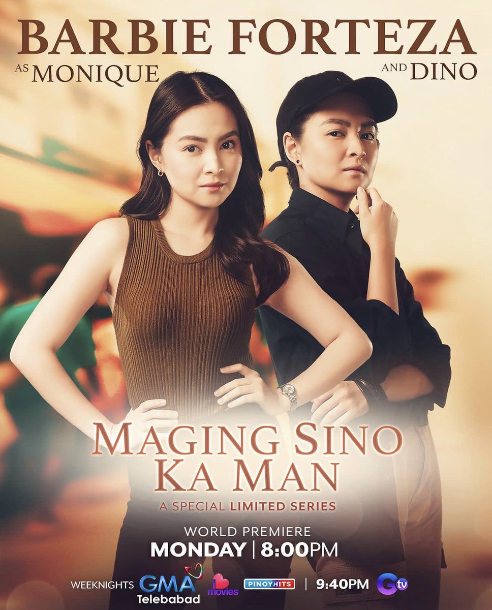 Team Monique &amp; Dino!! 🖤

#MagingSinoKaManGMA