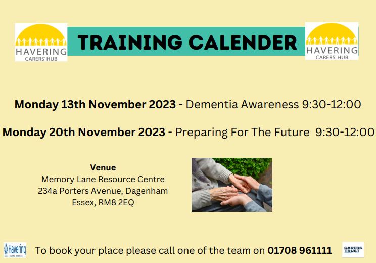 Havering Carers Hub (@haveringcarers) on Twitter photo 