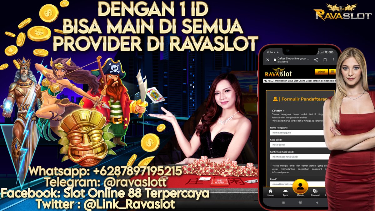 Ravaslott's tweet photo. #ravaslot #slotonline #TogelMPO #slotgames #gameslot #slotgacor #slotmpo #gamegacor #maxwin https://t.co/OokXZzjUad