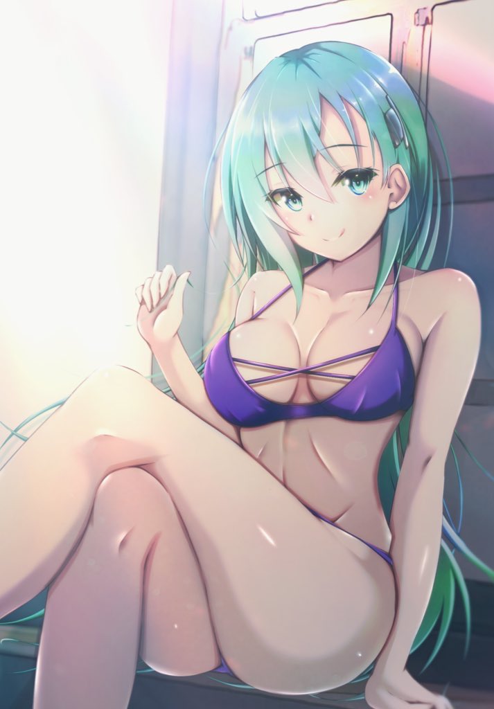 1番時間をかけた鈴谷(過去絵) 