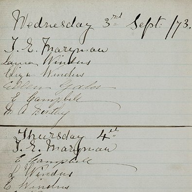 BaringArchive's tweet photo. This week marks the 150th anniversary of the arrival of the first women to work at Barings. Find out more about these pioneering women in our online exhibition at https://t.co/ZSUhCYUbzT #HERstory #womenshistory https://t.co/hZj2Qg7u6b