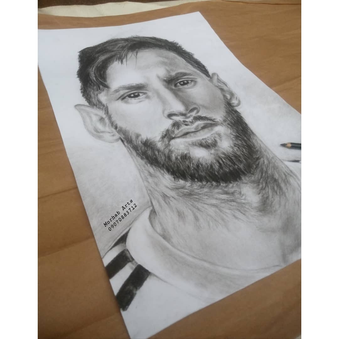 morhab_arts's tweet photo. I drew Leo Messi
@imessi @TeamMessi
Charcoal pencils on paper

#Messiart #charcoaldrawing #Argentina🇦🇷 #Football #pencilpotrait  #messigoat #messilovers #messifans #artcollector #InterMiamiCF #intermiami #artviral #art_spotlight #artshub #naijaart #Charcoalsketch #artfeature #art https://t.co/z4H5qJ2oW3