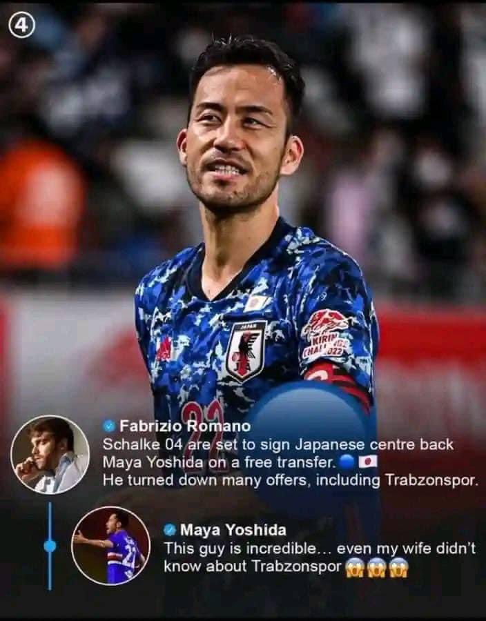 🎙Oyuncunun Fabrizio hakkında söyledikleri👇🏾😂
#Trabzonspor #MayaYoshida #schalke04 

facebook.com/10008823912804…