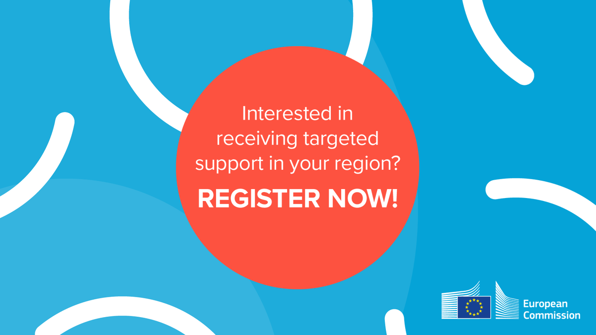 📢 Calling all regions in need of Targeted Support! The #S3CoP targeted support activities are designed to assist member states &amp; regions in successfully implementing their #SmartSpecialisation Strategies.

Express your interest before 30/09 👉 tinyurl.com/59uauw52